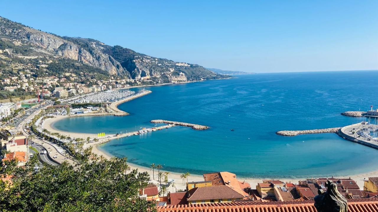 Ferienwohnung Cozy Lemon Menton Exterior foto
